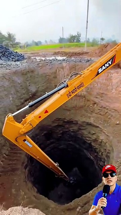 HAVE YOU EVER SEEN A HYDRAULIC ARM THIS LONG? 😲
