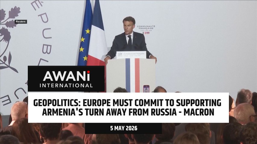 Europe must commit to supporting Armenia's turn away from Russia, Macron says