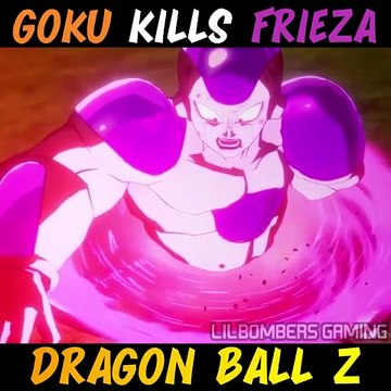 Goku Kills Frieza - Dragon Ball Z #goku #frieza #dragonball #dragonballz #ssj #supersaiyan
