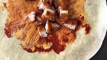 French Tacos Gratiné Chèvre Miel & Viande Tenders & Cordon Bleu Sauce Harissa & Samouraï & Frites & Sauce Gruyère #BR3 #Tacos #Food #Foodies #Foodlover