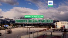 Gwałtowny spadek pokrywy śnieżnej w greckich górach