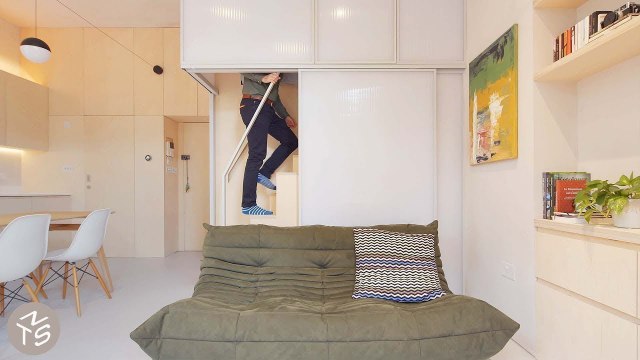 NEVER TOO SMALL - 29m2/318sqf - Boho Japanese Micro London Apartment