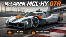 McLaren MCL-HY GTR Leichtbau trifft auf extreme Performance