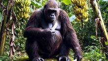 Epic battle: Kong saves puppy from the lion King, Kong movie, bigfoot movie