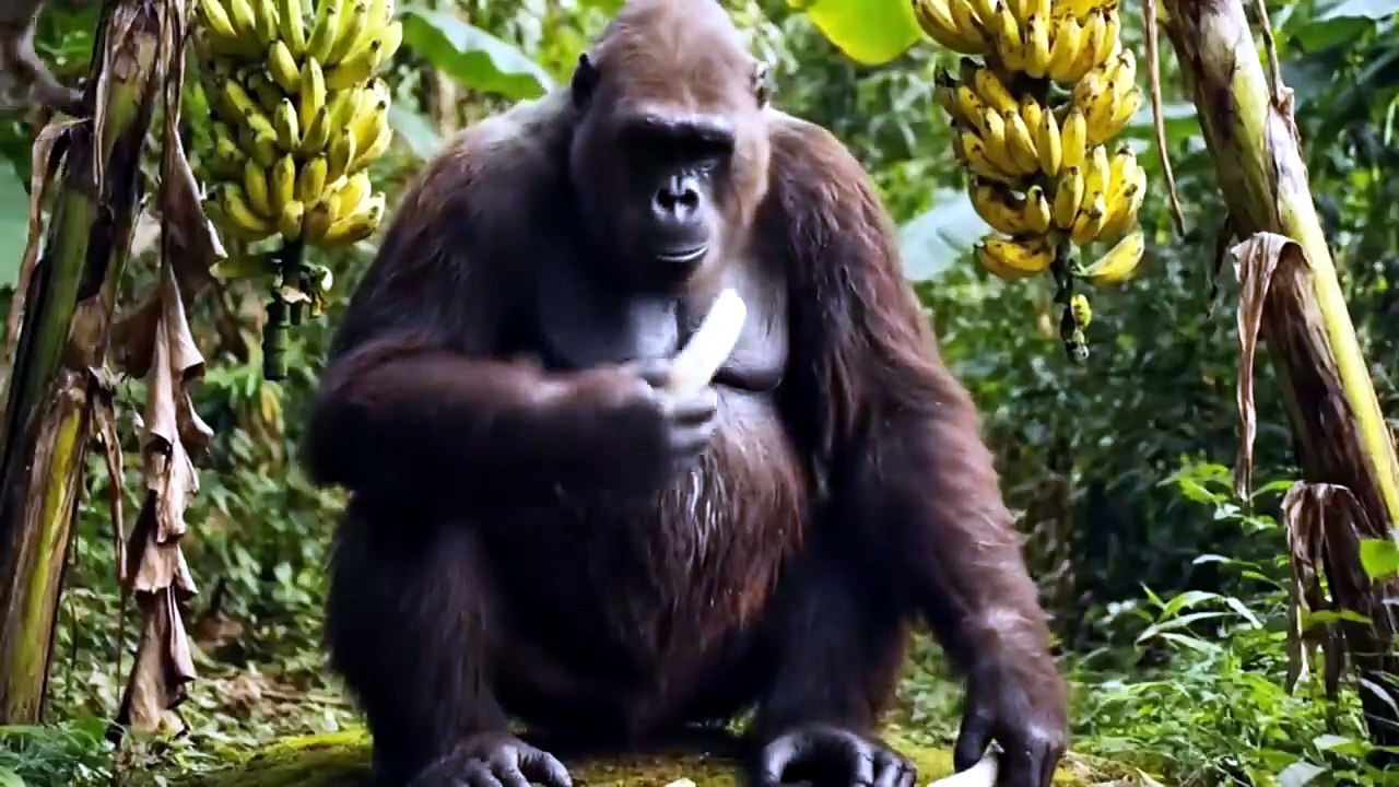 Epic battle: Kong saves puppy from the lion King, Kong movie, bigfoot movie