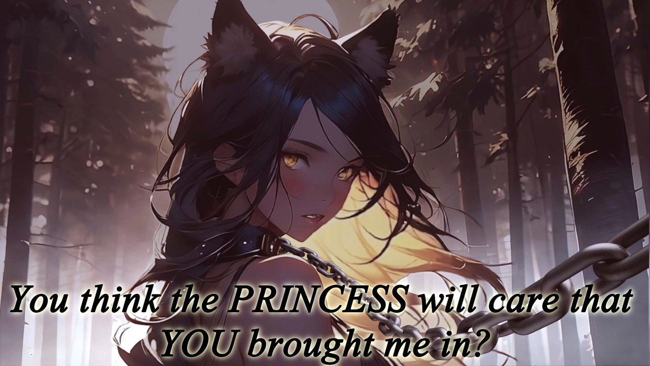 [F4M] You STABBED her! Now what? [WereWolf speaker] [hunter listener] [LEASHED] [Growling]