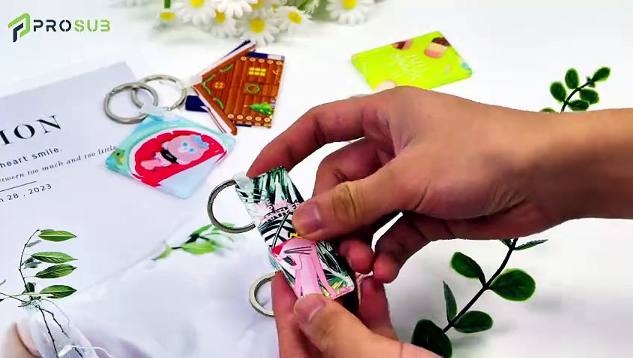 Premium Sublimation Keychain for Personalization