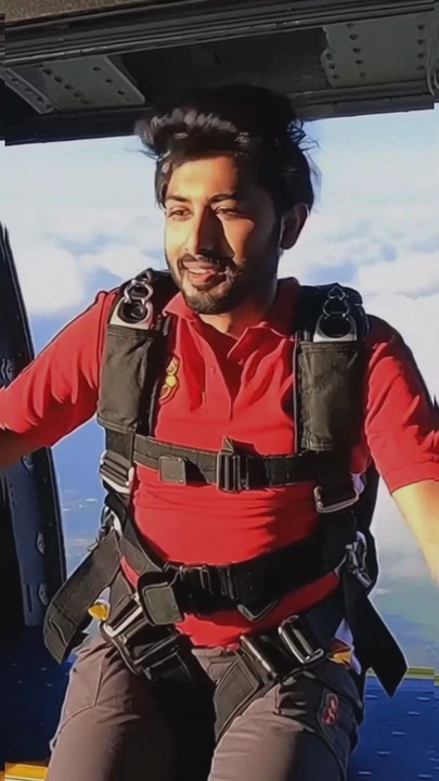 Jumped from a Helicopter