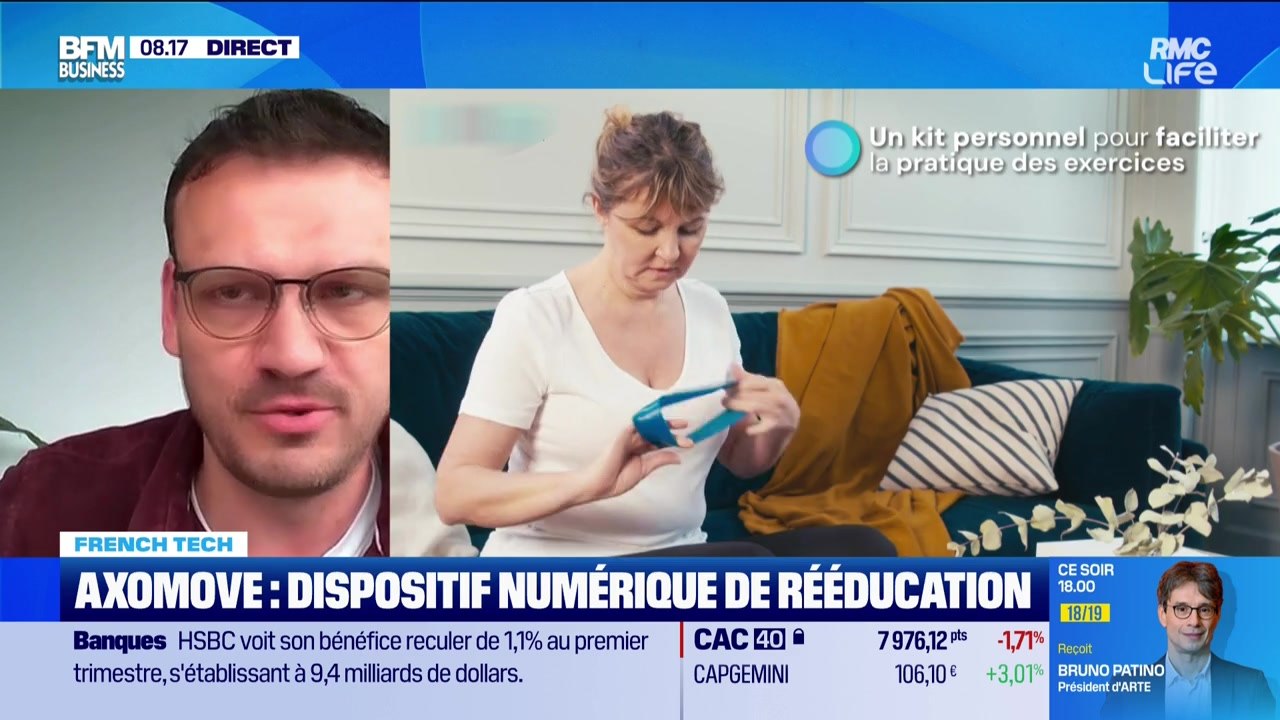 French Tech : Axomove, dispositif numérique de rééducation - 05/05