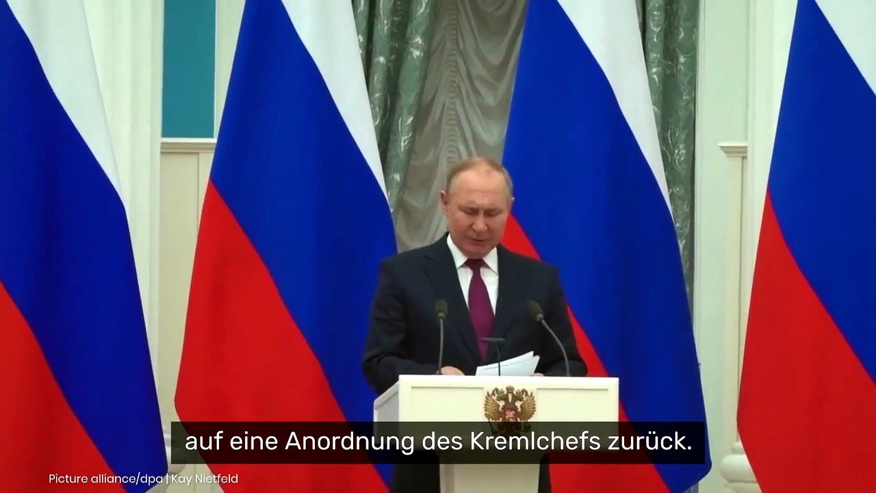 Wladimir Putin: Kremlchef kündigt kurzzeitige Waffenruhe im Ukraine-Krieg an