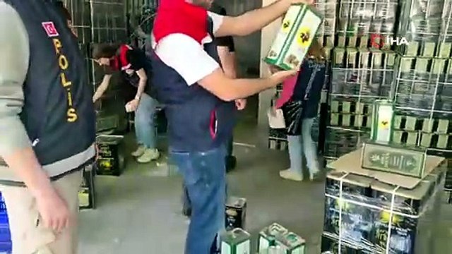 Aydın’da sahte zeytinyağı operasyonu: 1 milyon liralık sahte ürün ele geçirildi
