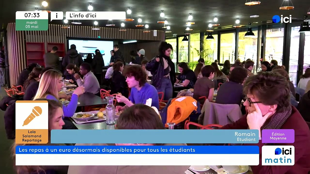 05/05/2026 - ici matin par ici Mayenne en vidéo