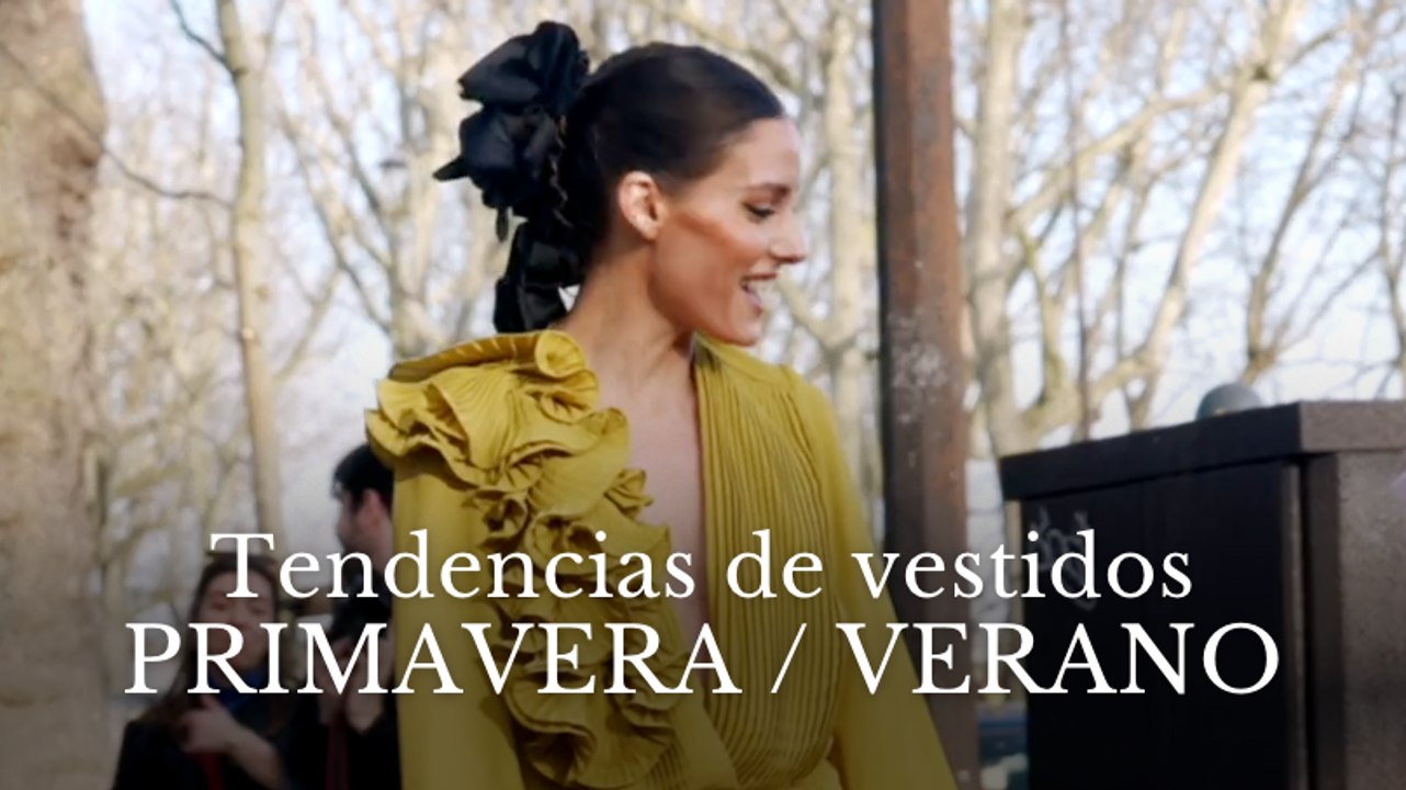 Tendencias de vestidos primavera/verano