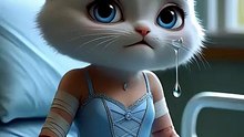 When Dreams Break 💔✨  A Sad Kitten Ballerina’s Silent Struggle 😿