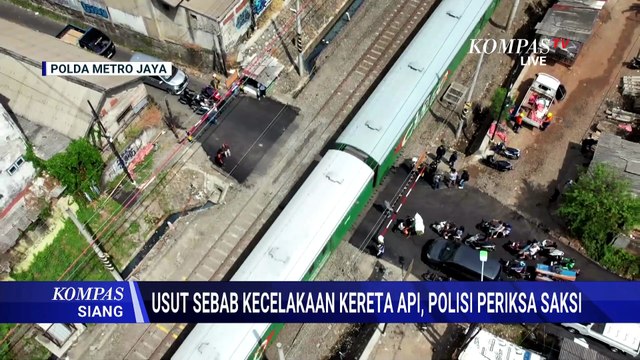 TERBARU! Usut Sebab Kecelakaan KA Argo Bromo Anggrek di Bekasi, Polda Metro Jaya Periksa 4 Saksi