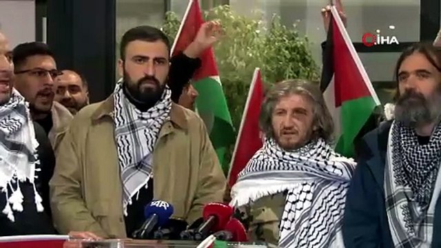 Sumud Filosu aktivisti Hüseyin Oral, İstanbul'a geldi