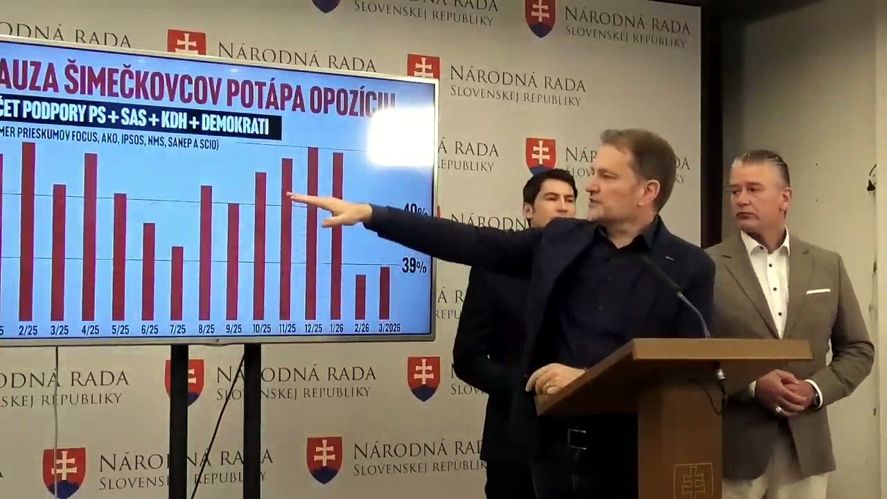 ZÁZNAM: TK hnutia Slovensko - kauza Šimečkovcov potápa celú opozíciu