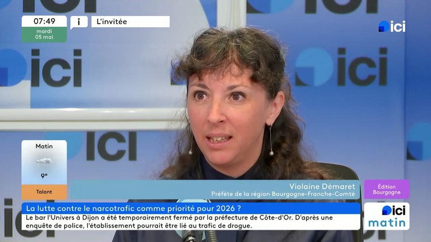 Ref:xa84yvk Violaine Demaret, préfète de Côte-d Or et de Bourgogne-Franche-Comté