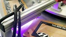 Fully automatic license plate screen printing machine