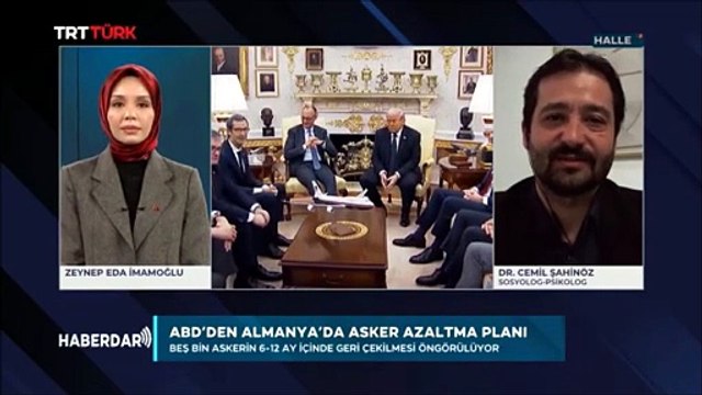 Amerikan Askerleri Almanya´dan çekiliyor (TRT Türk, Haberdar, 04.05.2026)