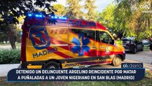 Detenido un delincuente argelino reincidente por matar a puñaladas a un joven nigeriano en San Blas (Madrid)