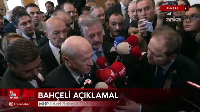 Devlet Bahçeli'den 'CHP'ye mutlak butlan' sorusuna yanıt