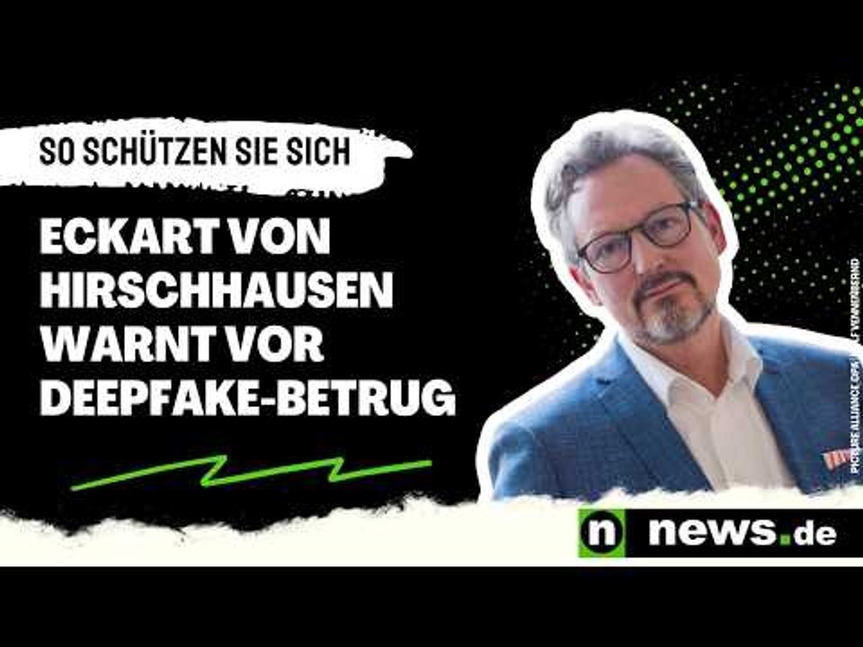 KI-Fälschungen entlarven: Eckart von Hirschhausen warnt vor Deepfake-Betrug - so schützen Sie sich