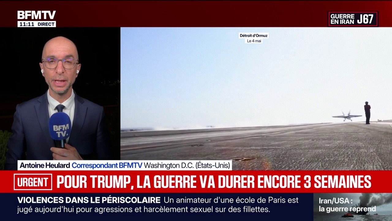 Guerre au Moyen-Orient: Donald Trump estime que le conflit pourrait se prolonger encore "deux à trois semaines"