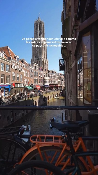 C’est la ville incontournable au décor médiéval et à l’ambiance décontractée au cœur des Pays-Bas📍 Utrecht, Pays-Bas