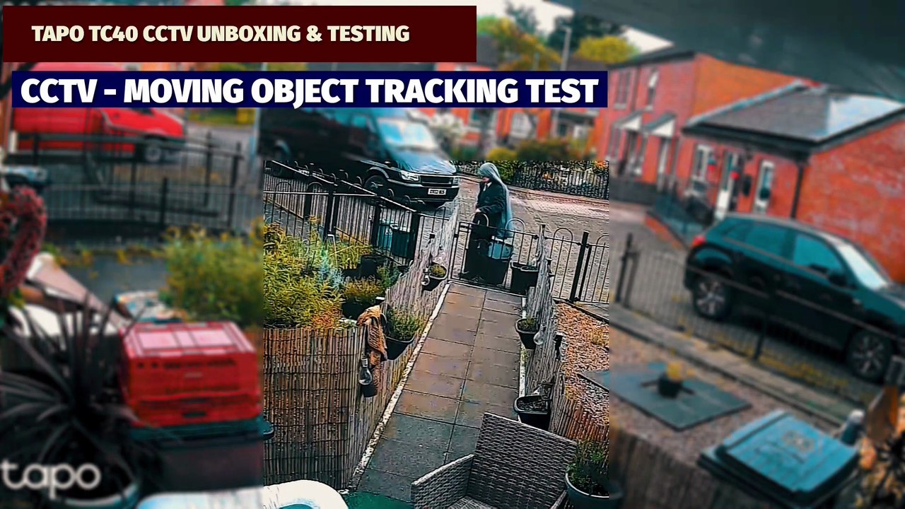 unboxing tapo tc40 motion tracking CCTV  and testing