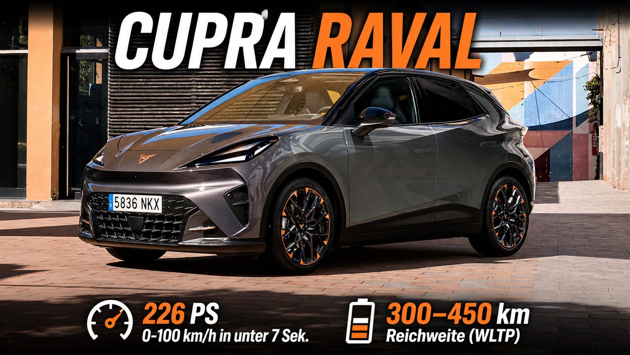 Cupra Raval Plasma: Kompakter Stromer mit großem Auftritt