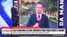 Lula sanciona lei que prevê aumento de penas no Brasil