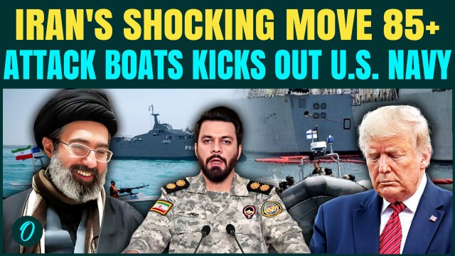 85+ IRGC Boats KICKS OUT U.S Navy From Strait Of Hormuz? Satellite Images Reveal ‘Mosquito Fleets’