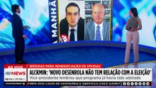 Alckmin sobre Desenrola Brasil: “Não tem relação com a eleição”; Mehero e Motta comentam