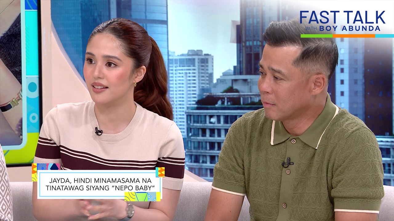 Fast Talk with Boy Abunda: Jayda Avanzado speaks out on the 'nepo baby' label (Episode 846)