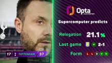 Tottenham win consecutive games to leave West Ham in the relegation zone