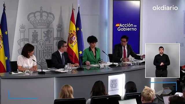 Óscar López usa La Moncloa para acusar a Ayuso de ir a México para hacer contactos para su futuro