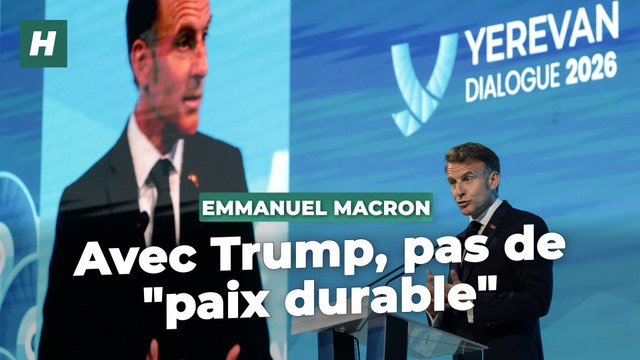 Le nouveau réquisitoire de Macron contre Trump, capable d’aucune « paix durable »