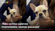 Cachorrinha que ingeriu pedras de crack recebe alta da UTI e será adotada por PM que fez o resgate