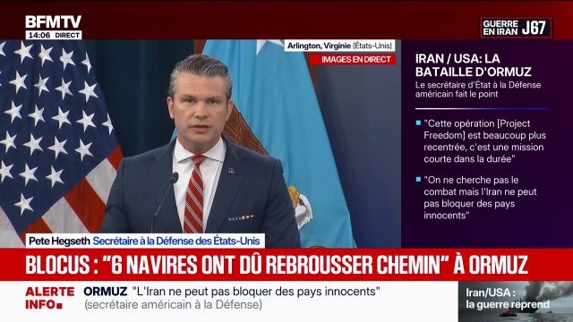Guerre au Moyen-Orient: Pete Hegseth assure que les États-Unis volent au secours du monde
