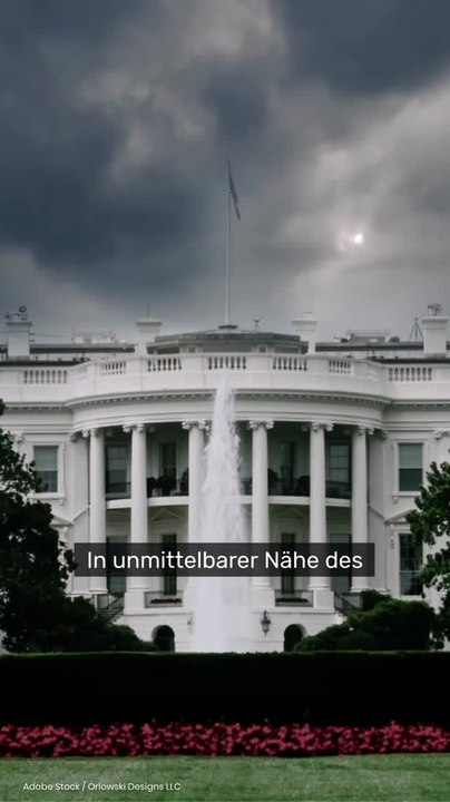 No Glomex Donald Trump: Schüsse nahe des Weißen Hauses - US-Präsident zeigt sich unbeeindruckt