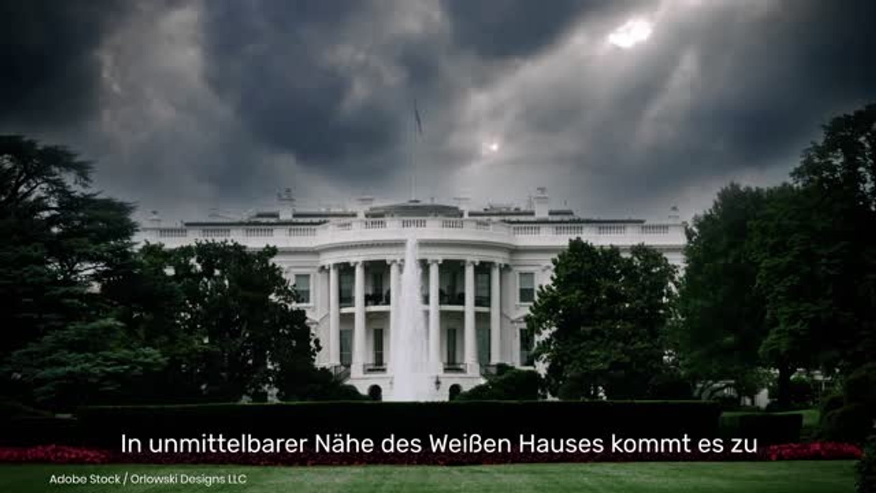 Donald Trump: Schüsse nahe des Weißen Hauses - US-Präsident zeigt sich unbeeindruckt