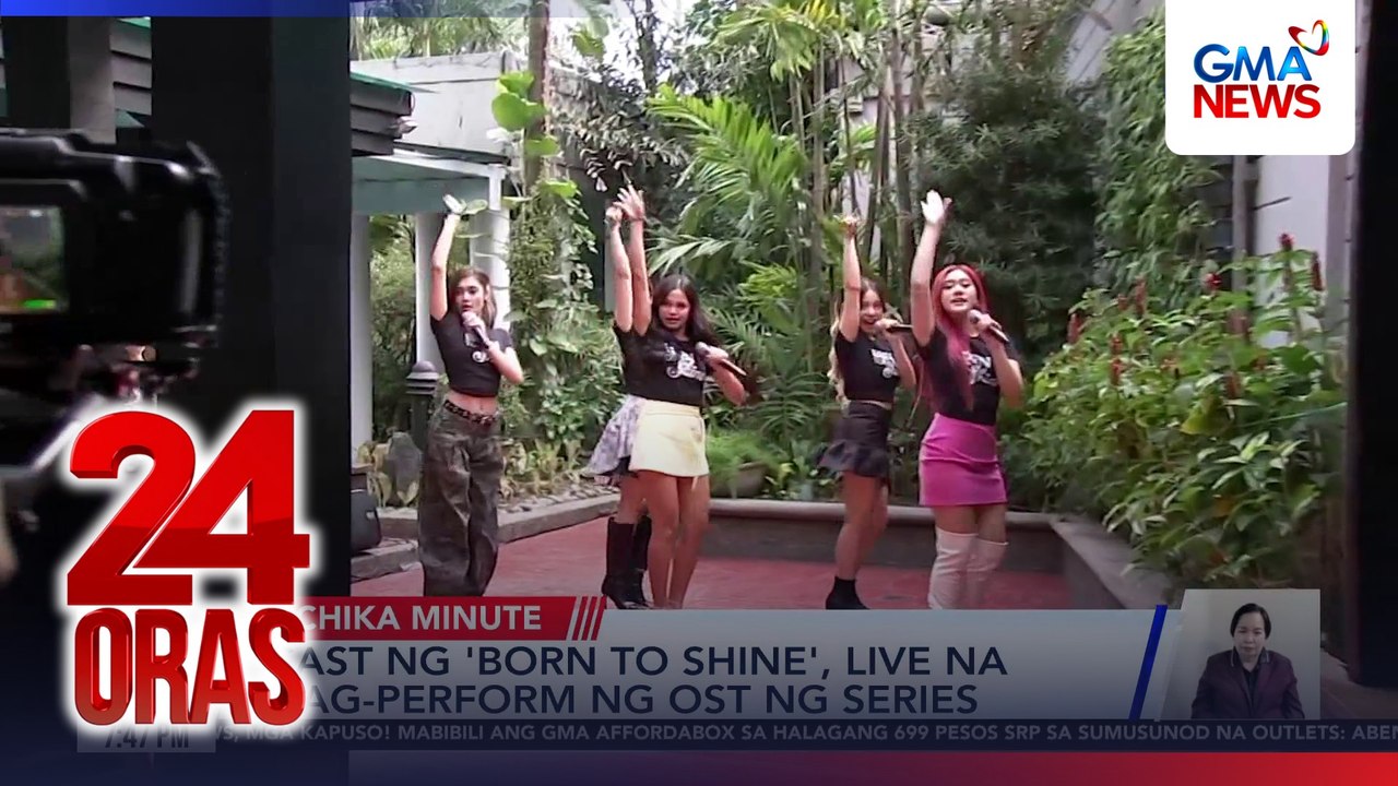 Cast ng 'Born to Shine', live na nag-perform ng...