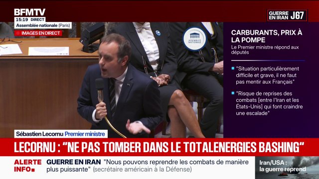Carburants: On peut avoir un débat sur la redistribution des richesses de TotalEnergies sans tomber dans un Total bashing , assure Sébastien Lecornu