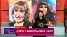 Moria Casán se plantó ante el gesto de acercamiento de Georgina Barbarossa tras años de pelea: "Ex amiguita"