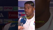 Orgulho da tradutora! Endrick impressiona com francês fluente e ganha elogio até de repórter