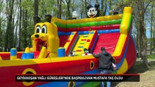 Nefes kesen Geyikkoşan Yağlı Güreşleri'nde başpehlivan Mustafa Taş oldu