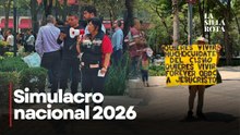 Así se vivió el simulacro nacional 2026; imágenes del ensayo ante sismo 8.2