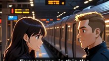 WRONG TRAIN 😳 Easy English Conversation #shorts