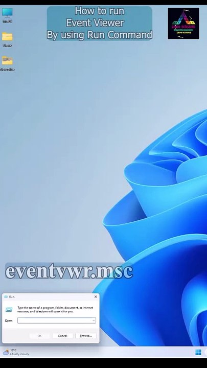 How to Open Event Viewer Quickly #windows #micr...